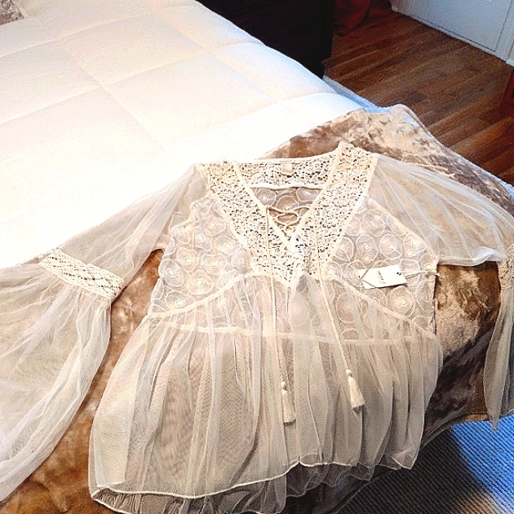 Forever 21 BOHO Blouse NWT